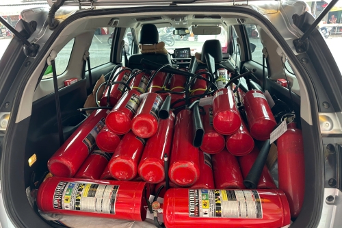 Bơm sạc bảo dưỡng bình chữa cháy Biên Hòa - Đồng Nai