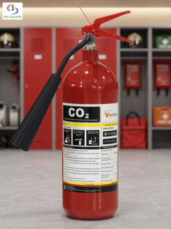 Bình chữa cháy khí CO2 3kg CMC3 Vinafoam