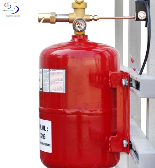 Bình chữa cháy tự động bằng khí HFC - 227ea (FM200)