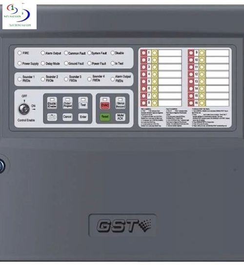 Trung Tâm Báo Cháy Gst 4 - 8 - 16 Zone